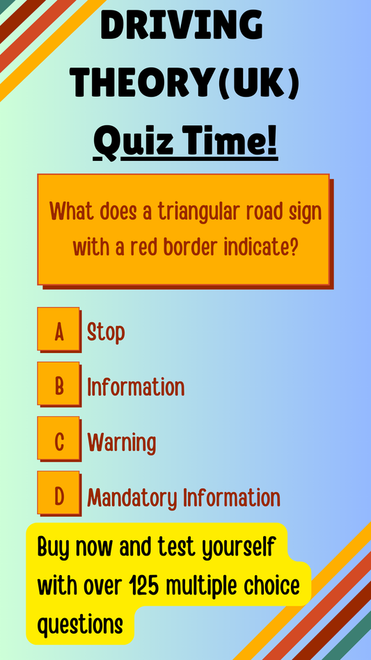 150 Driving Theory (UK) Practice Questions