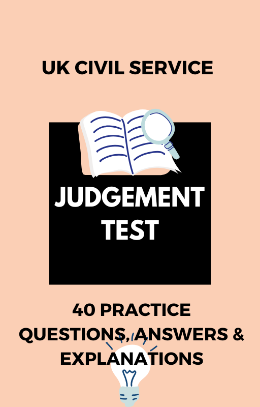 Civil Service Judgement Test Practice Questions and Answers